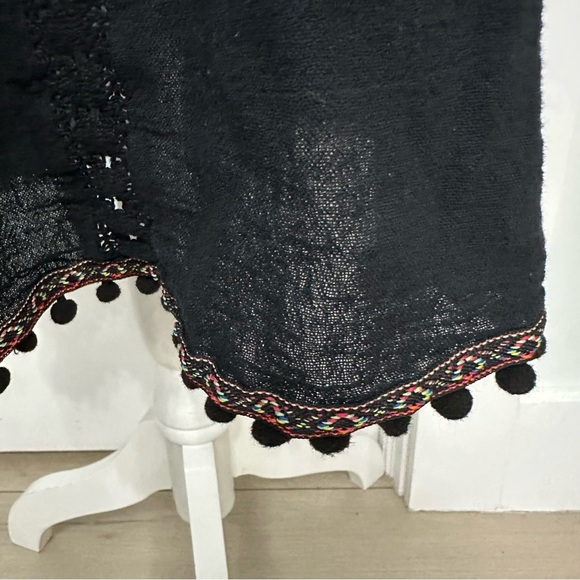 Cotton Natural Cosmopolitan Black Line Dress Small/Medium Coverup NWT READ - Picture 6 of 12